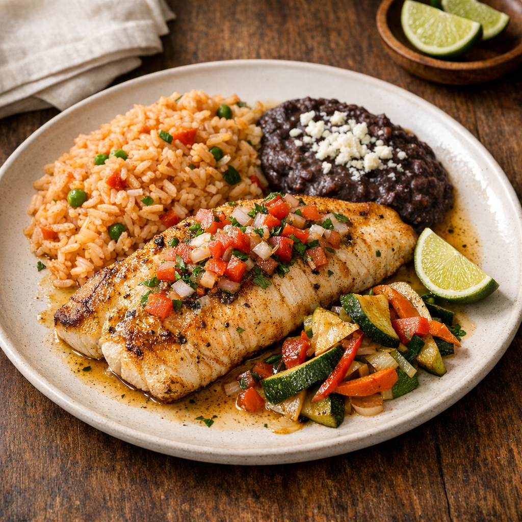 Filete de pescado al gusto