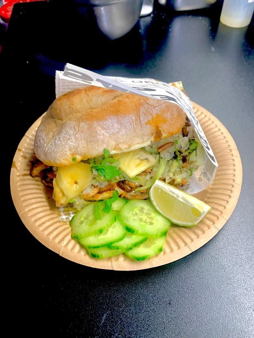 Torta de Cochinita Pibil
