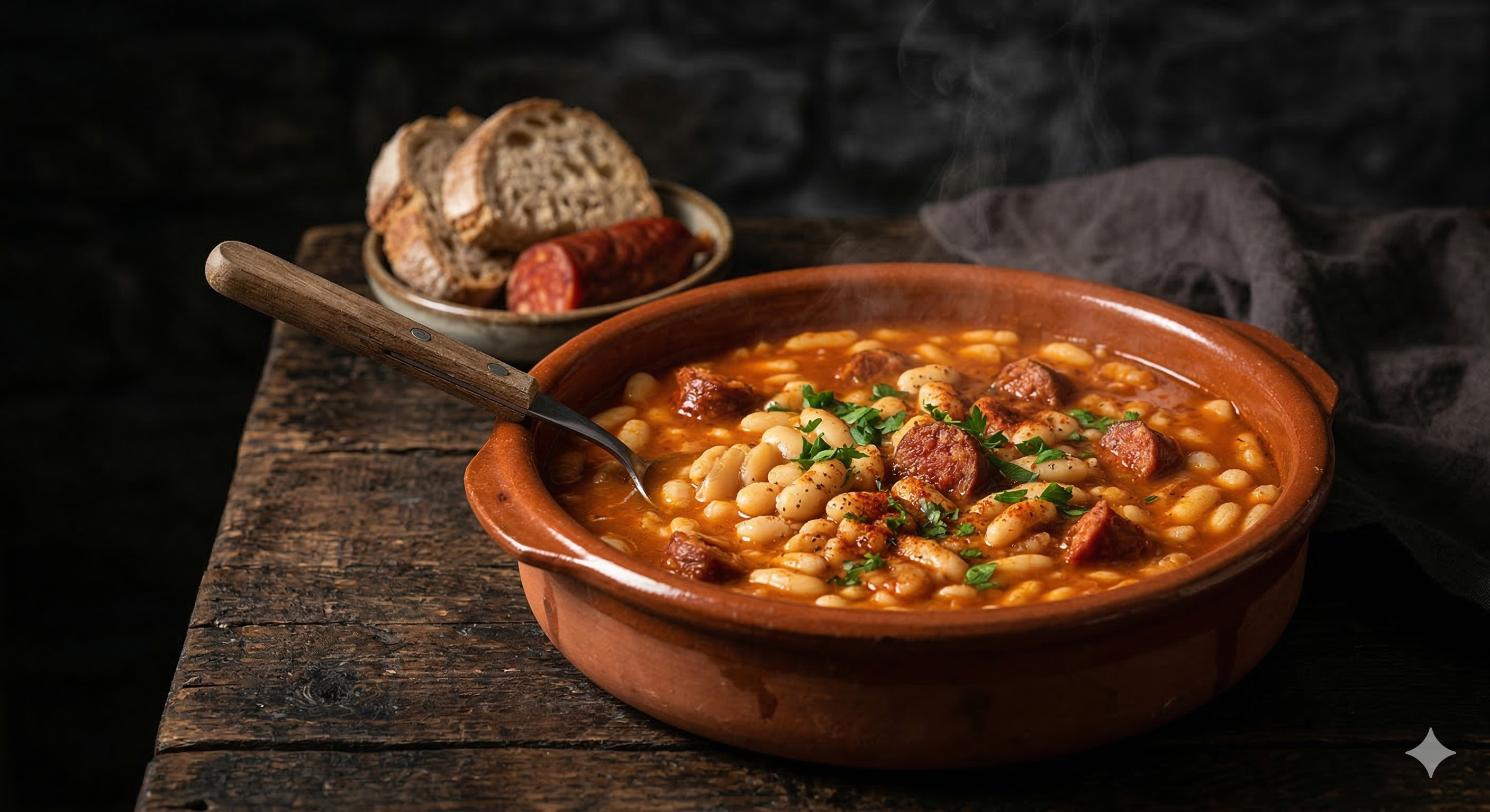 Alubias con Chorizo