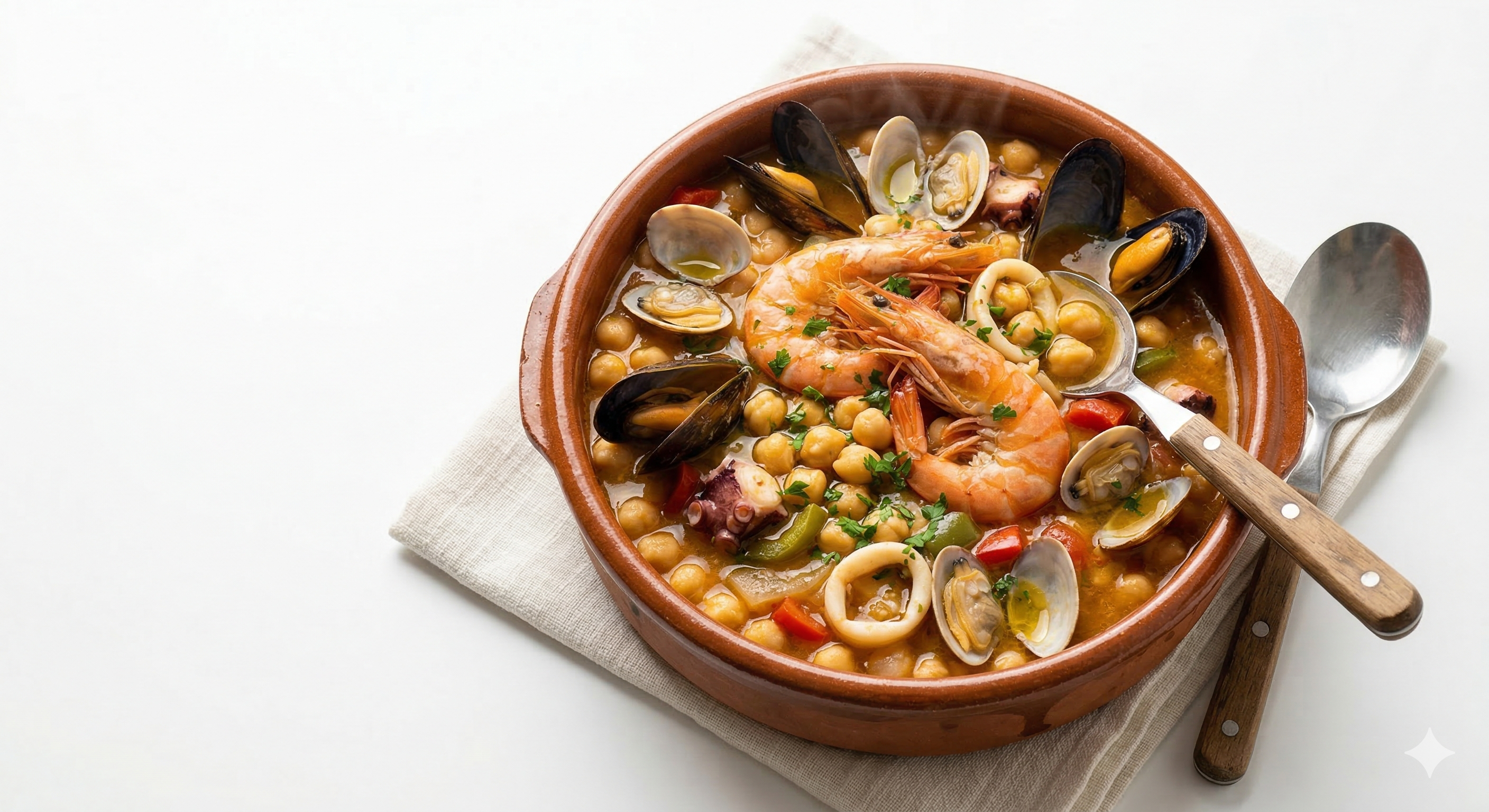 Garbanzo con Mariscos